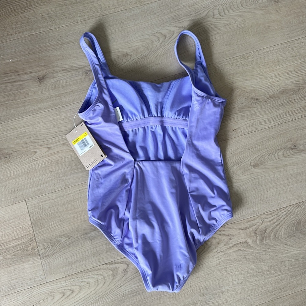 NWT Nike Lavender One-Piece Swimsuit - Picture 3 of 3